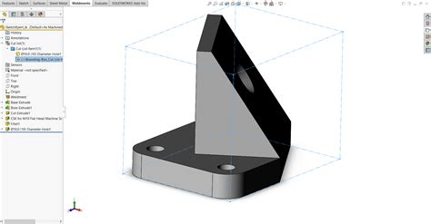 solidworks missing sheet metal bounding box property|solidworks properties list.